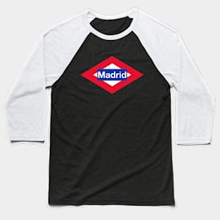 Madrid Metro Baseball T-Shirt